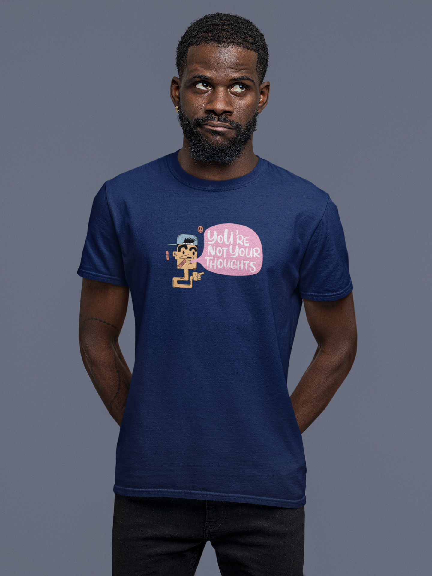 Printed T-shirt Regular : You're not your thoughts