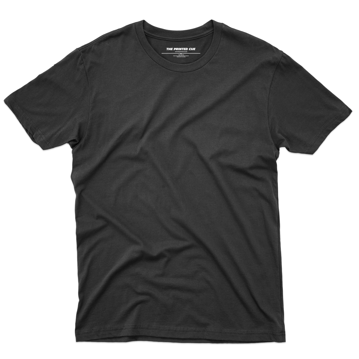 Solids : Black T-shirt