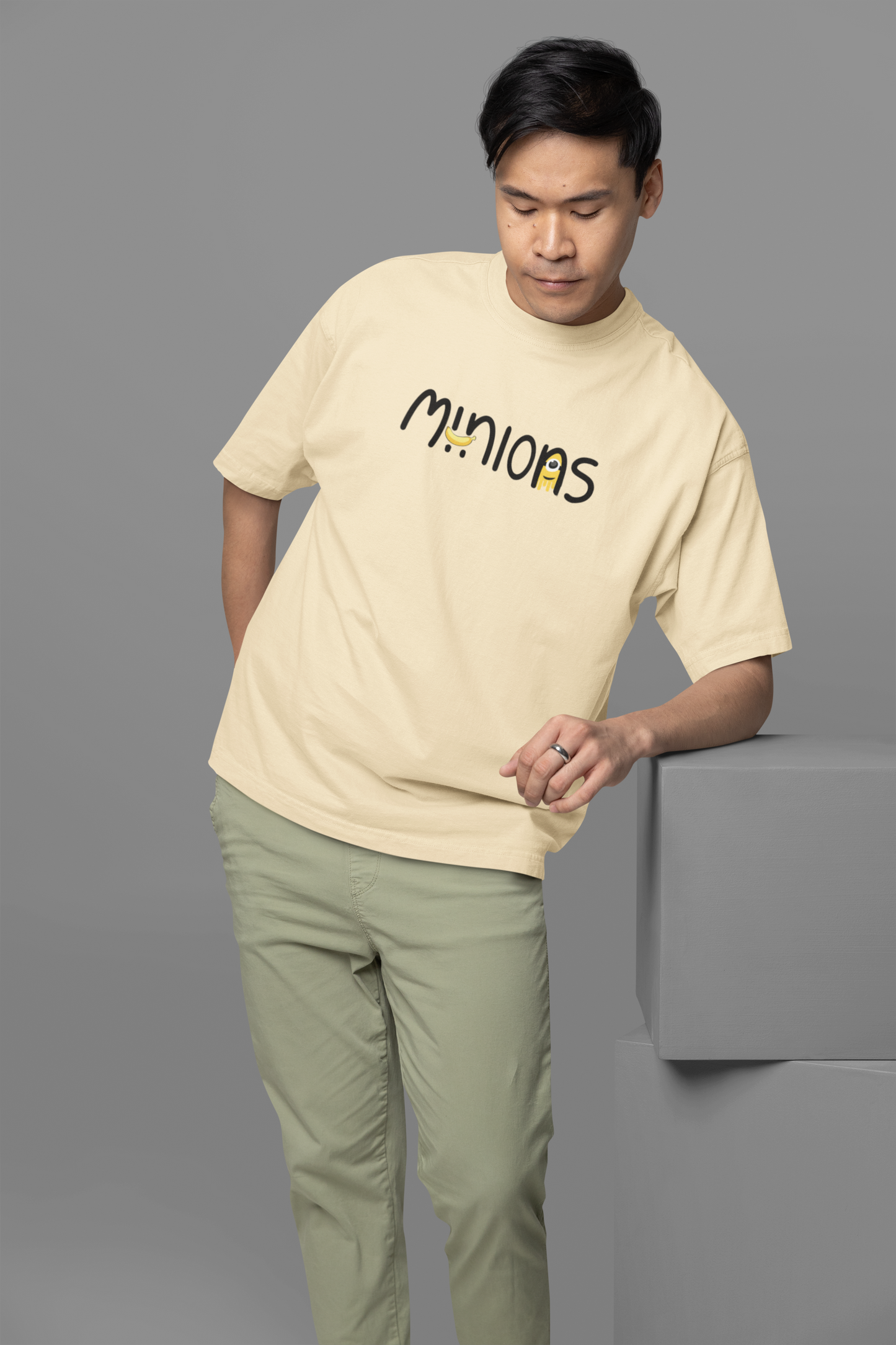 Printed T-shirt Oversized : Minions