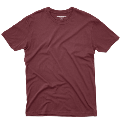 Solids : Maroon T-shirt