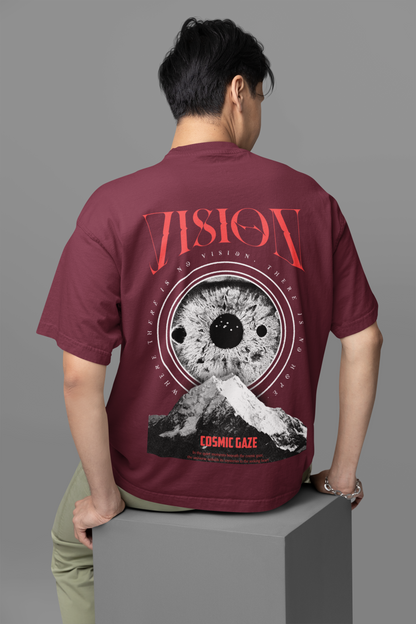 Printed T-shirt Oversized Vision