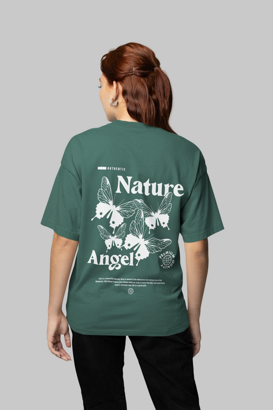 Printed T-shirt Oversized : Nature