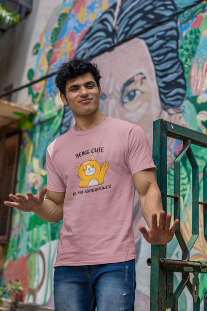 Printed T-shirt Regular : Being Cute