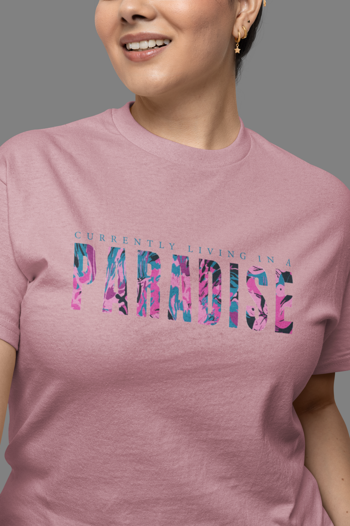Printed T-shirt Regular : Paradise