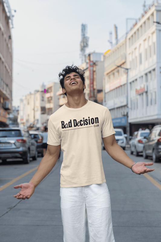 Printed T-shirt Regular : Bad Decision Club