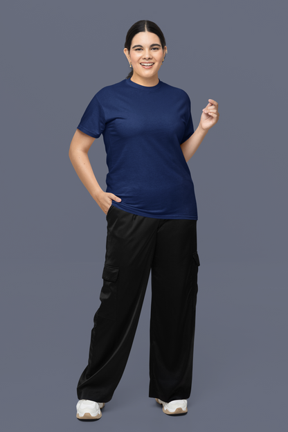 Solids : Navy Blue T-shirt