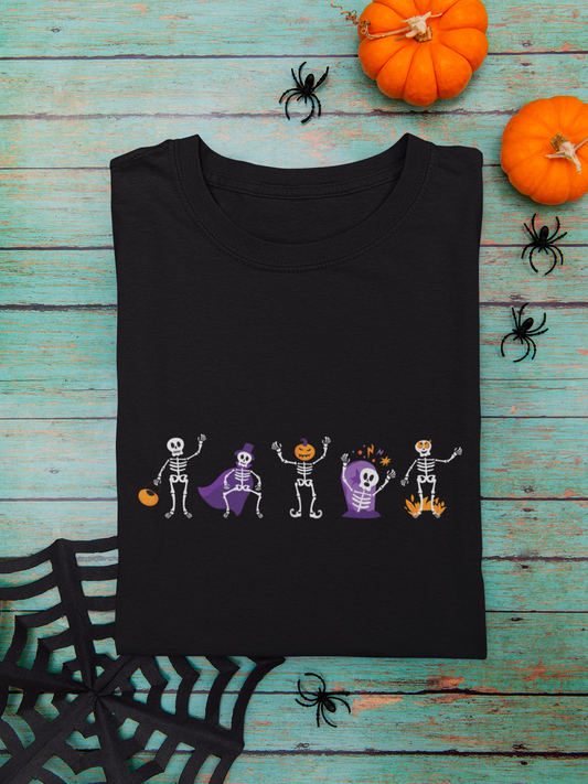 Halloween : Skeleton with Pumpkin