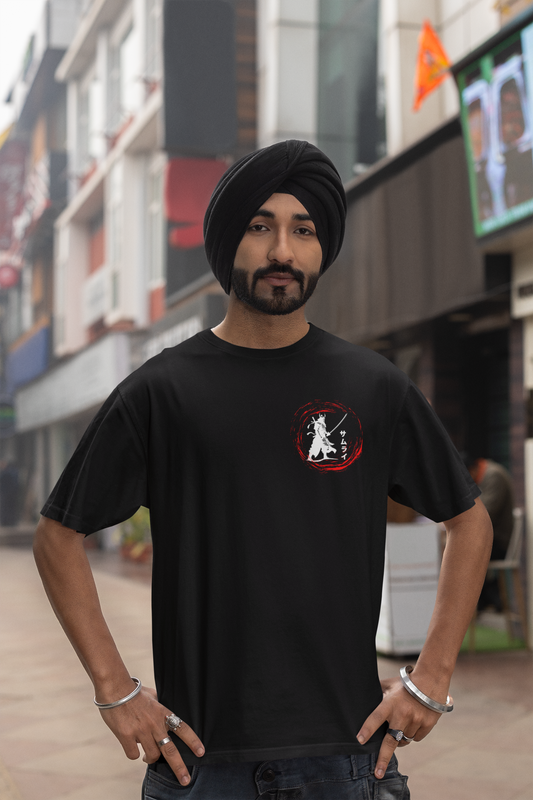 Printed T-shirt Oversized : Samurai