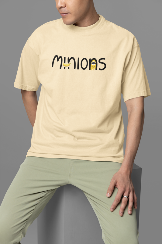 Printed T-shirt Oversized : Minions