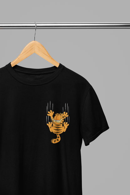 Printed T-shirt Regular : Garfield Pocket