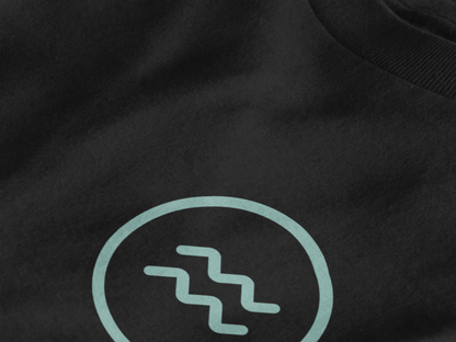 Printed T-shirt Regular : Zodiac Aquarius