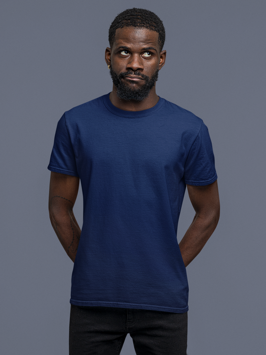 Solids : Navy Blue T-shirt